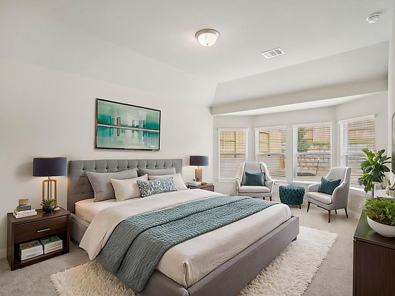 The Kendall floorplan in Montgomery Oaks of Conroe, TX.