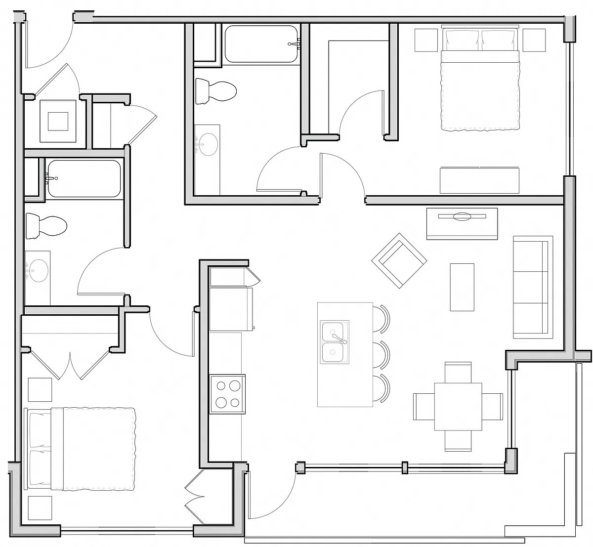 Floor plan B2B