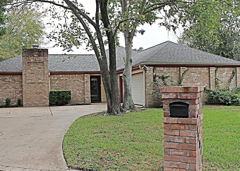 Cute one story home with side loading two car plus garage on quiet cul de sac.