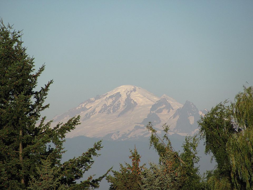 Mt. Baker view off deck