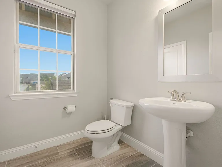Upstairs Half Bath