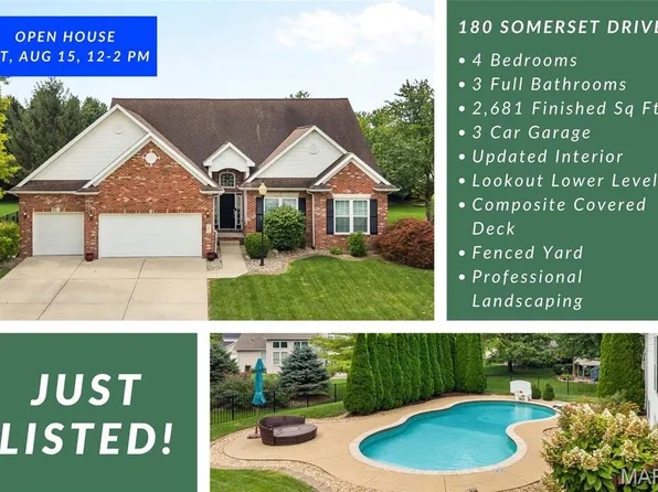 180 Somerset Dr, Glen Carbon, IL 62034