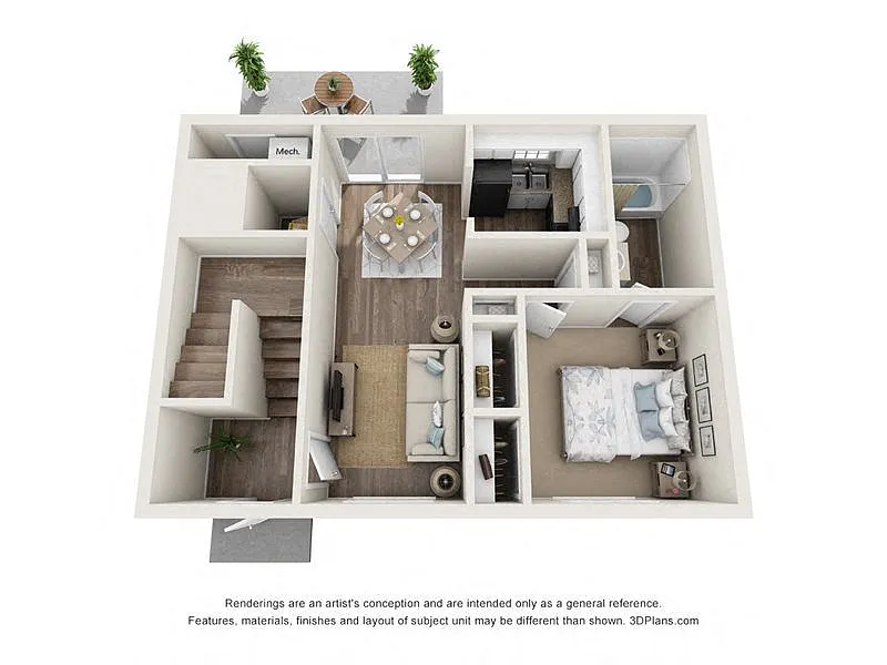Floor plan A1f