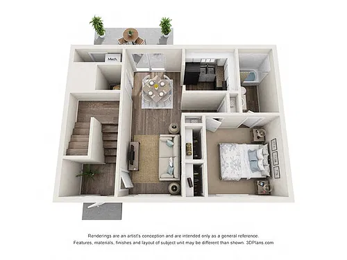 Floor plan A1f