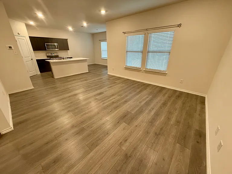 LIving room and kitchen