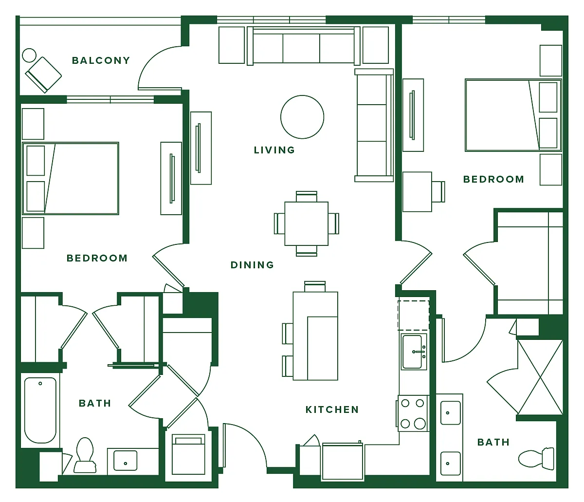 Floor plan W-B1