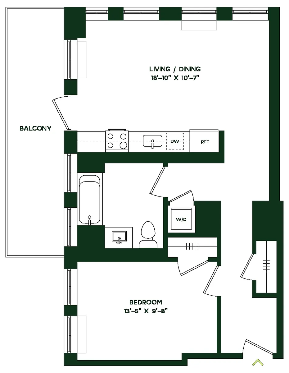 Floor plan A2E