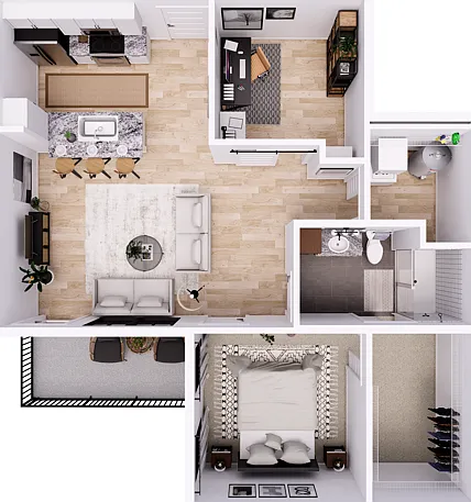 Thomas-1G Floor plan Thomas-1G Floor plan