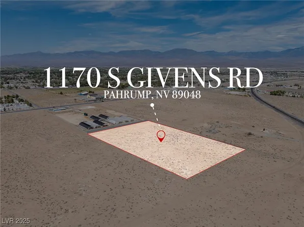 1170 S Givens Rd, Pahrump, NV 89048