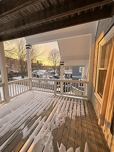 Back porch - 2nd floor