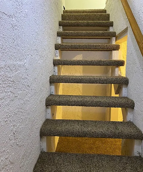 Stairs looking up