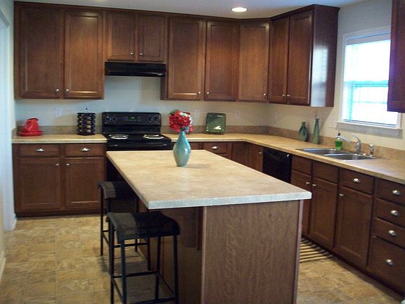 Tons of counter space and storage!