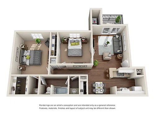 Floor plan B1