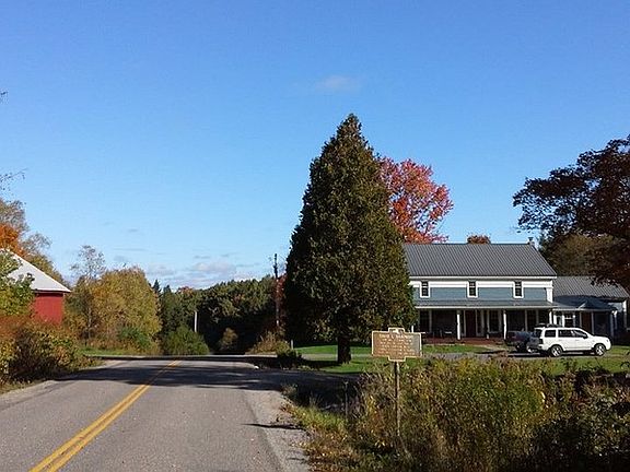 Property on 6 acres : Three acres house side, three acres barn side surrounded 998 acres State Land