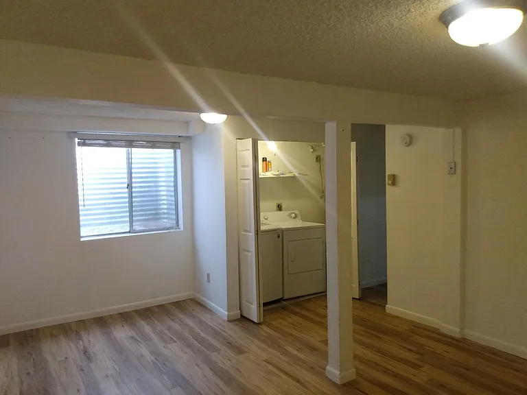 Basement living area