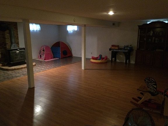Spacious basement area