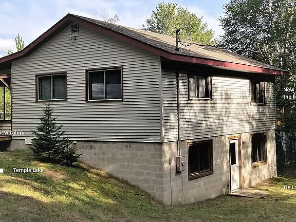 THE FRONT OF YOUR NEW CABIN.