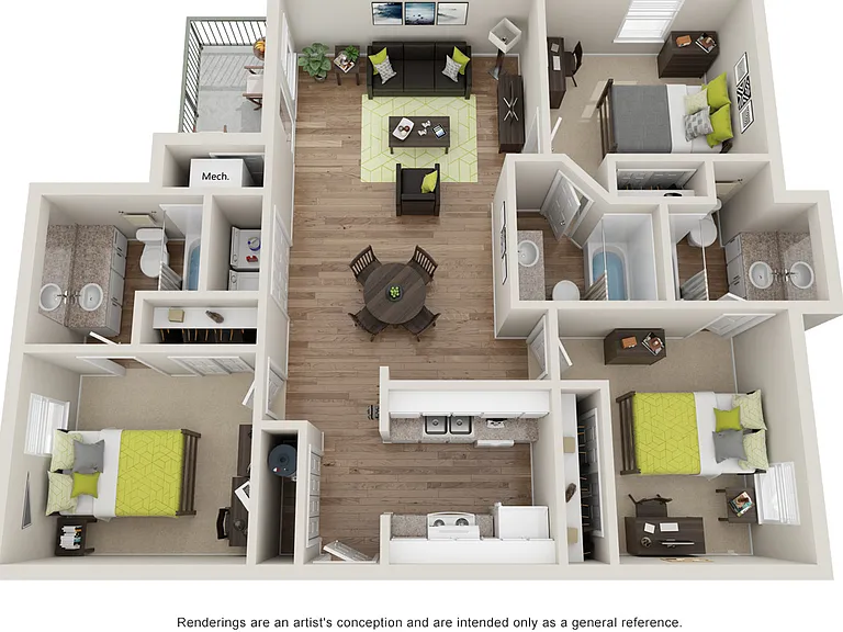 The Landings at Chandler Crossing - Student Living Priced per Bed — Photo 41