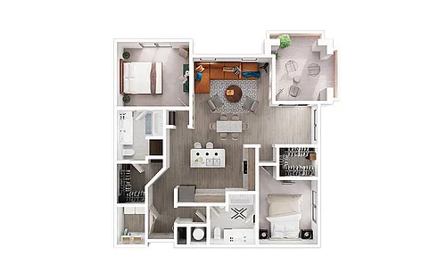 Floor plan B3