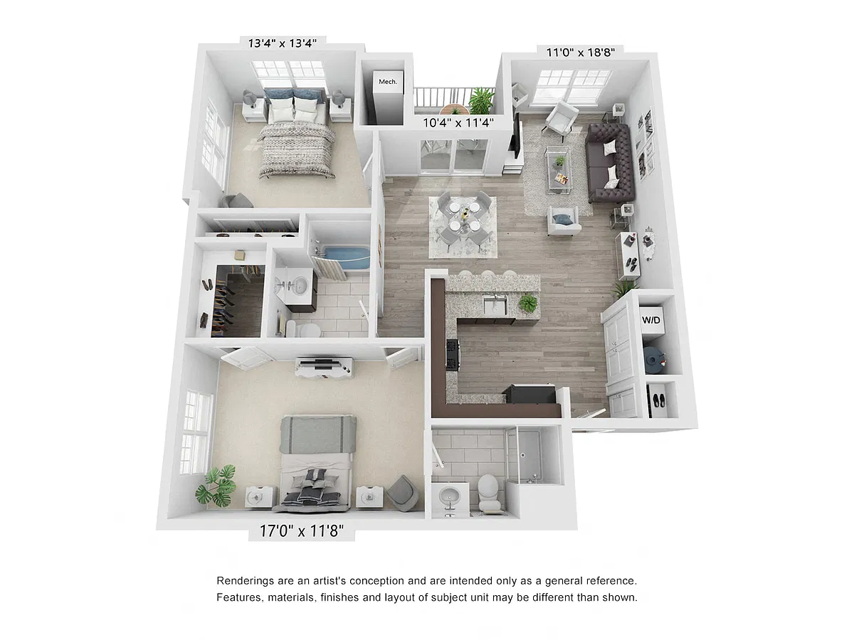 Floor plan The Bellows