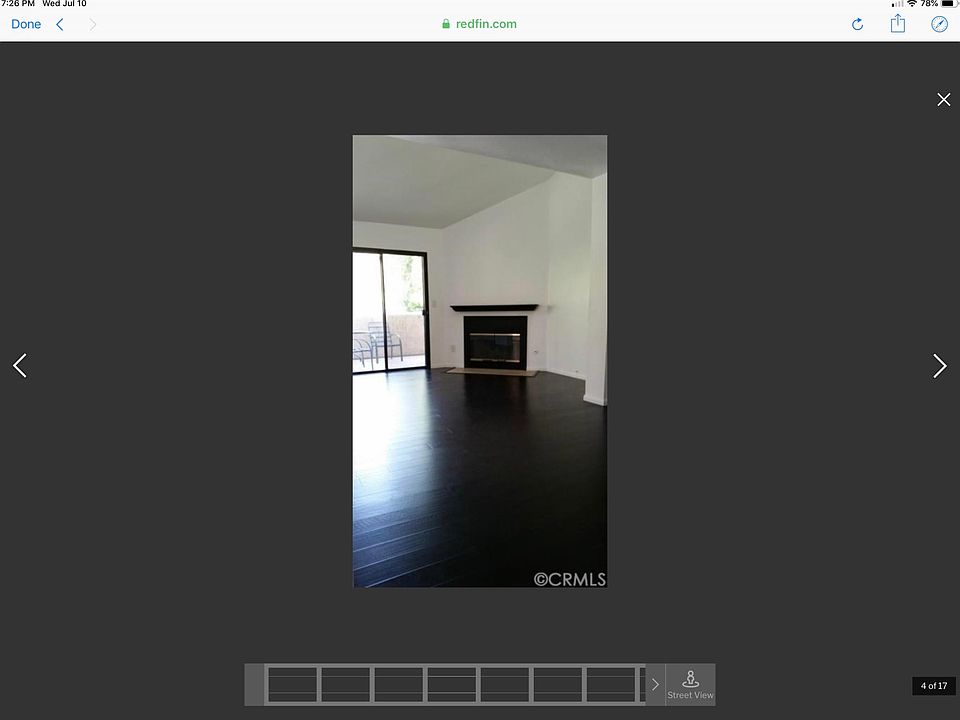 Gas Fireplace in living room