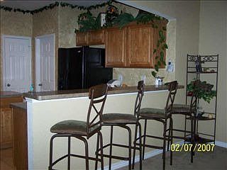 Bar at kitchen