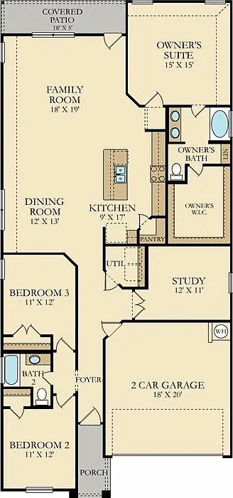 3 bed, 1913 sqft, $2,395 — Photo 2