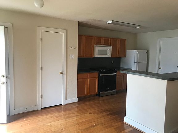 Open kitchen concept as viewed from living room.