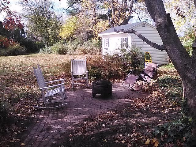 Beautiful, spacious backyard