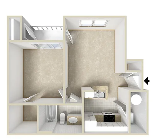 Floor plan A1
