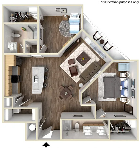 Floor plan B2