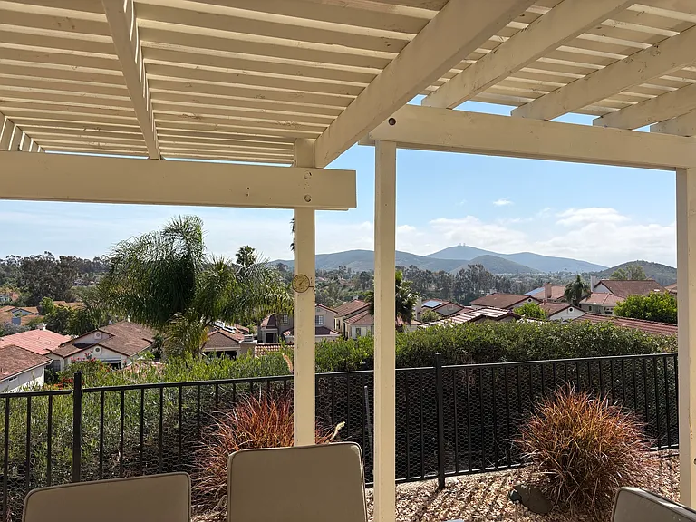 Shaded patio covers