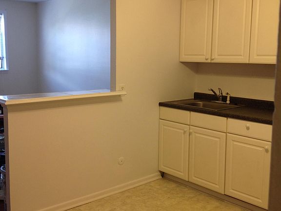 Kitchen with new refrigerator