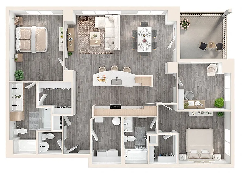 Floor plan Rainier