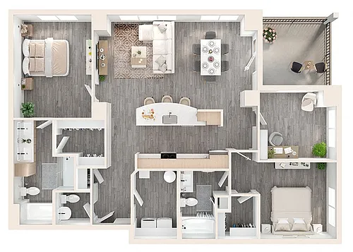 Floor plan Rainier