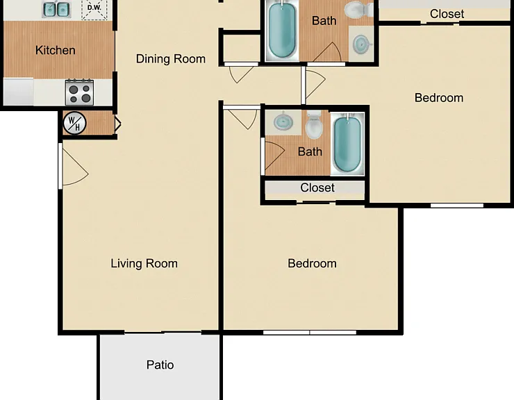 Plan C Floorplan Diagram