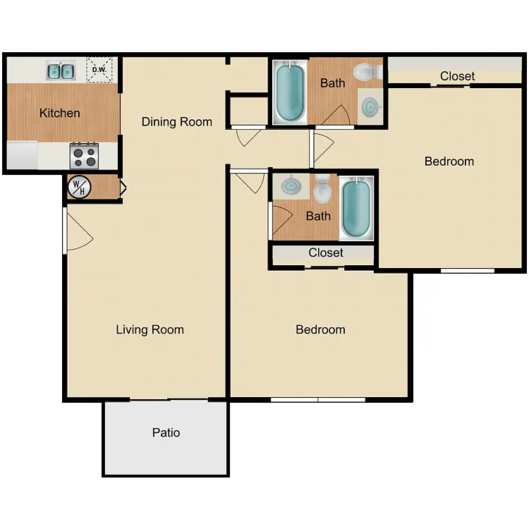 Floor plan Plan C