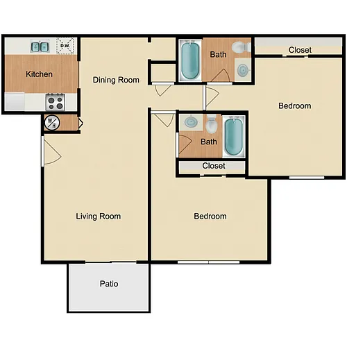 Floor plan Plan C