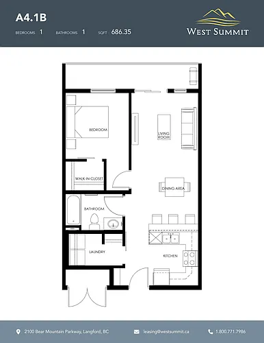 Floor plan Mayne Island