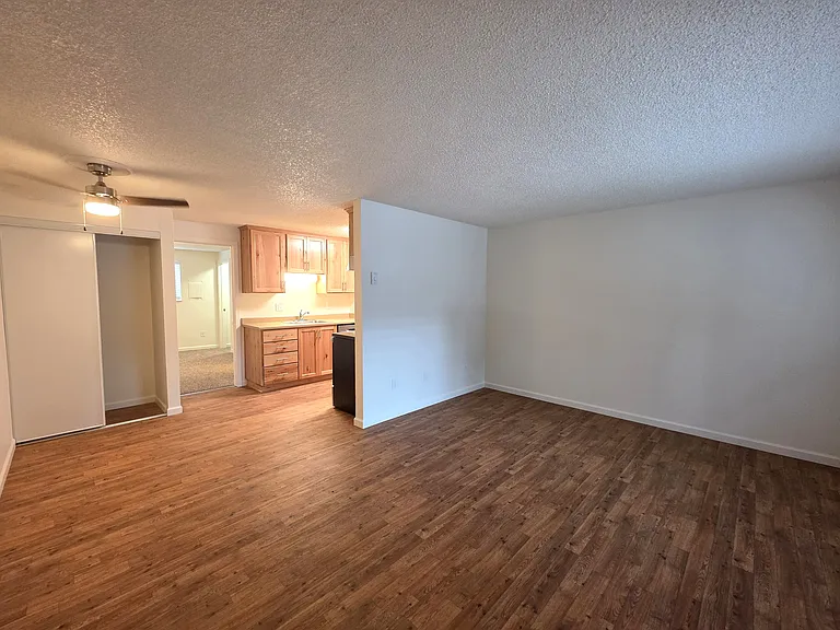 1x1 544sqft- Living and Dining Space