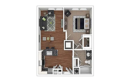 Floor plan A14 - Forsythia