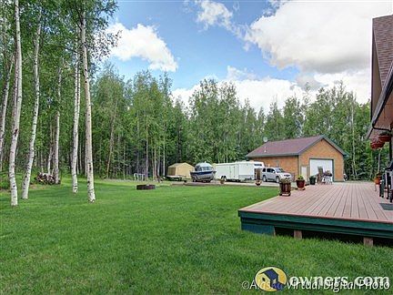 Back Yard and Deck