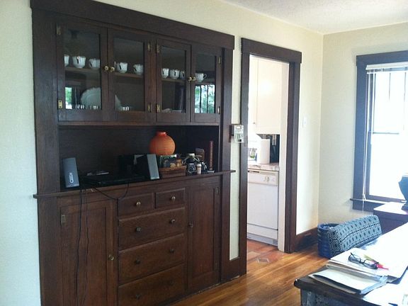 Built in hutch