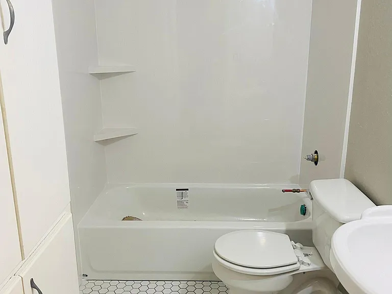 COMPLETE remodeled bathroom.