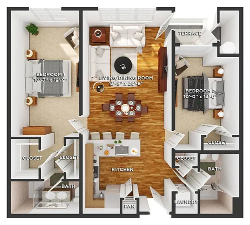 Floor plan Devin