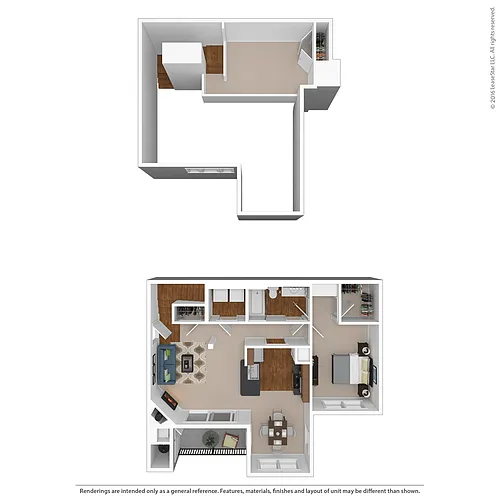 Floor plan A-LOFT