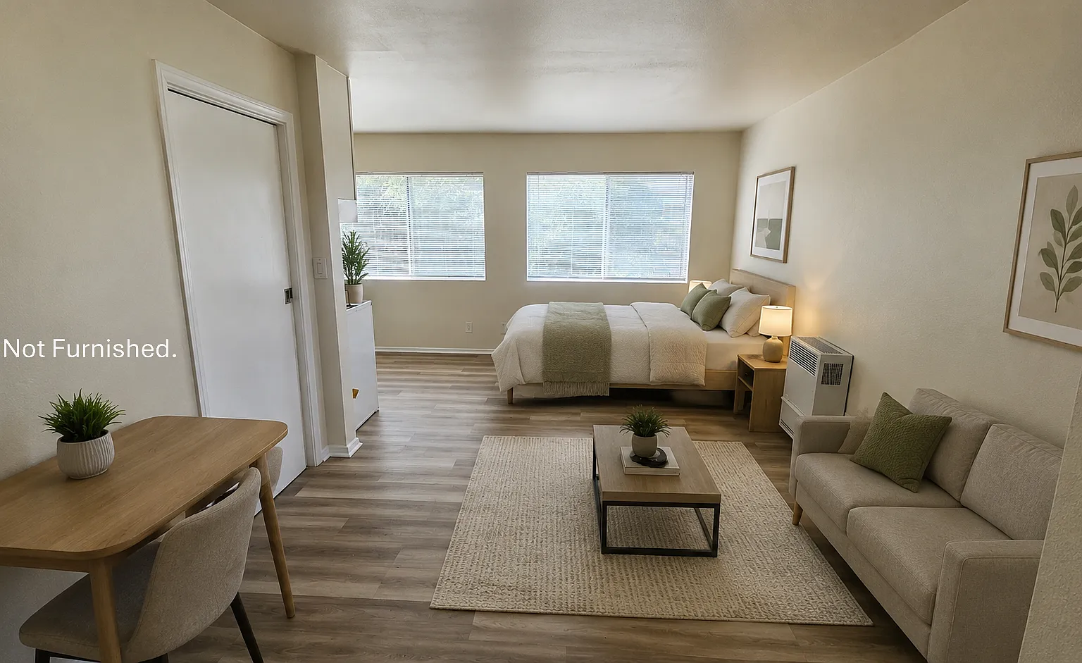 Studio, 350 sqft, $1,495 — Photo 1