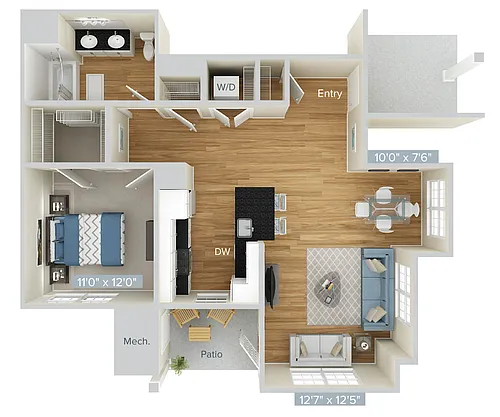 Floor plan A3-877
