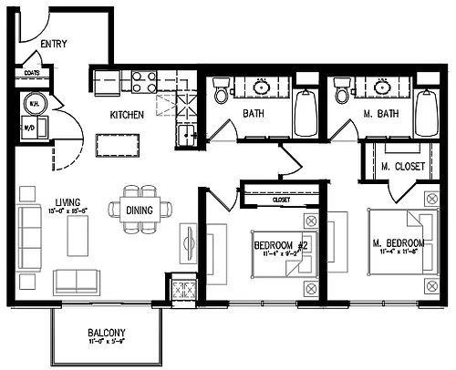 Floor plan B4