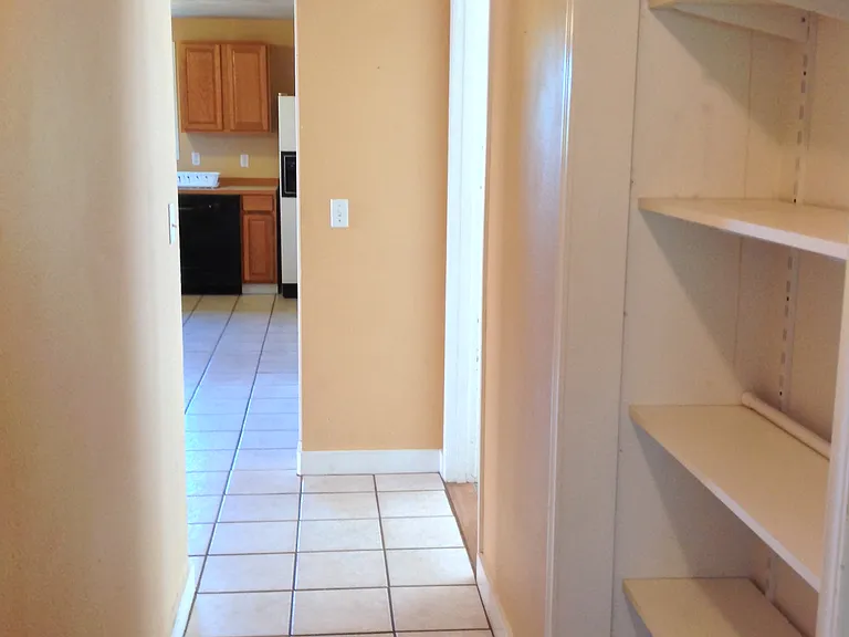 Hallway looking toward kitchen